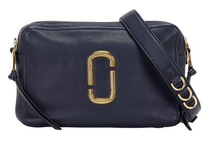 The Softshot, &pound;110, Handbags, Blue, Leather, Front view